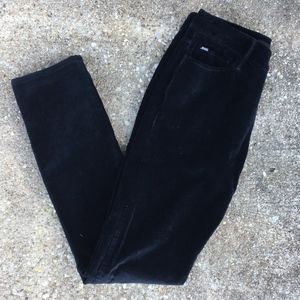 Joe's Black Velvet Pants